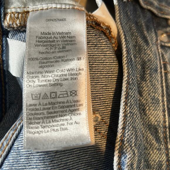 2/30 Madewell Low-Slung Straight Stoughton Wash Jeans-Size 29 - Picture 8 of 12